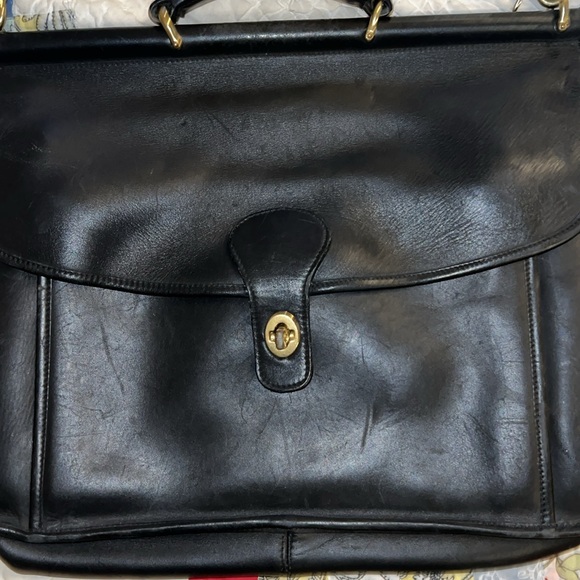 Sacoche International USA Leather vintage messenger bag - Picture 3 of 10